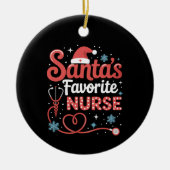 Kerstmis met favoriete zuster keramisch ornament (Voorkant)