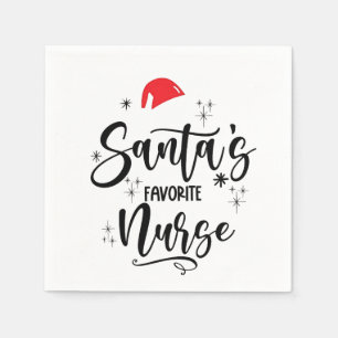 Kerstmis met favoriete zuster servet