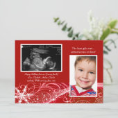 Kerstmis met feestdag feestdagenkaart (Staand voorkant)