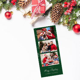 Kerstmis met feestdag Multi Photo Retro Filmstrip