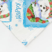 Kerstmis met Fleece Blanket Deken (Hoek)