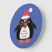 Kerstmis met gepersonaliseerd juf grote klok (Hoek)