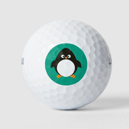 Kerstmis met Golf Balls Golfballen (Voorkant)