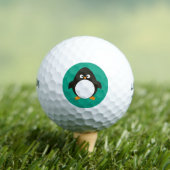 Kerstmis met Golf Balls Golfballen (Insitu Shirt)