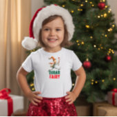 Kerstmis met het gezin sarcastische dochter bijpas t-shirt
