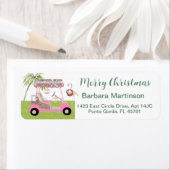 Kerstmis met het thema "Return" Etiket (Insitu)