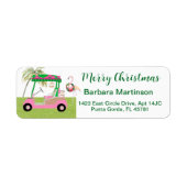 Kerstmis met het thema "Return" Etiket (Voorkant)