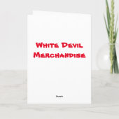 Kerstmis met hoge gedistilleerde dranken kaart (Achterkant)