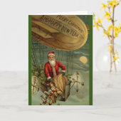 Kerstmis met hoge gedistilleerde dranken kaart (Gele Bloem)