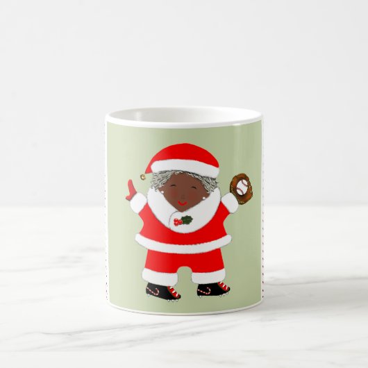 Kerstmis met honkbal koffiemok (Center)