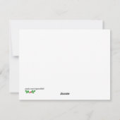 Kerstmis met honkbal leuk feestdagenkaart (Achterkant)