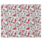 Kerstmis met honkbal, met kerstmis cadeaupapier (Vlak)