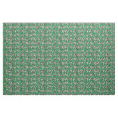 kerstmis met keeshond stof (Yard (91,4 cm))