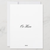 Kerstmis met  kerst feestdagenkaart (Achterkant)