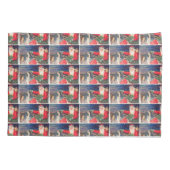 Kerstmis met kerst kussensloop (Achterkant)