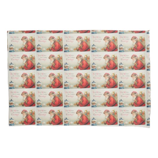 Kerstmis met kerst kussensloop (Voorkant)