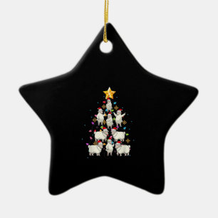 Kerstmis met kerstbomen met kerstbomen met een sch keramisch ornament