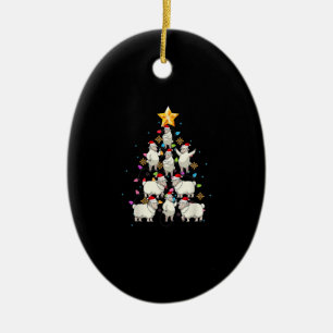 Kerstmis met kerstbomen met kerstbomen met een sch keramisch ornament