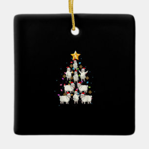Kerstmis met kerstbomen met kerstbomen met een sch keramisch ornament