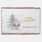 Kerstmis met kerstboom deken (Voorkant)