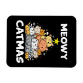 Kerstmis met kerstcadeau met lafond magneet (Horizontaal)