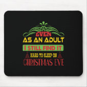 Kerstmis met kerstcadeau muismat (Voorkant)