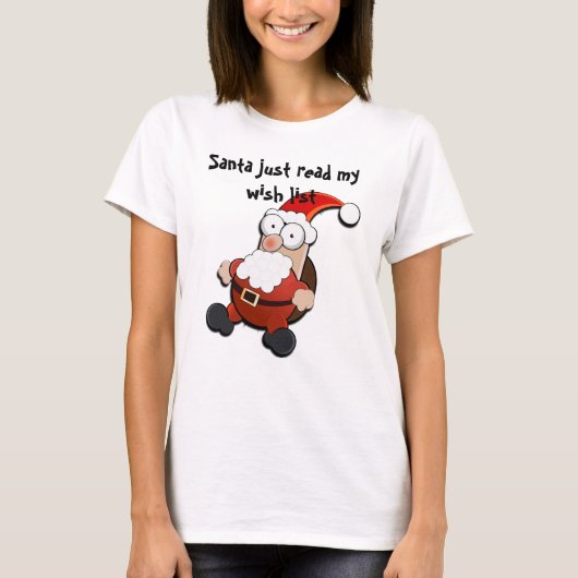 Kerstmis met kerstcadeaus t-shirt (Voorkant)