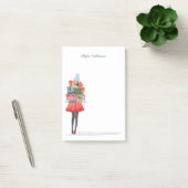 Kerstmis met kerstcadeautjes presenteert Waterverf Post-it® Notes (Kantoor)