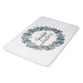 Kerstmis met kerstfeest badmat (Gekanteld)