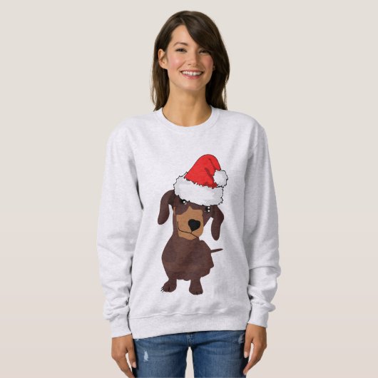 Kerstmis met kerstfeest jumper Sweater (Voorkant volledig)