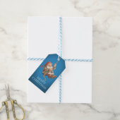Kerstmis met kerstkerstkerstmis cadeaulabel (Met Touw)