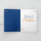 Kerstmis met Kerstkind Kaart (Binnen)