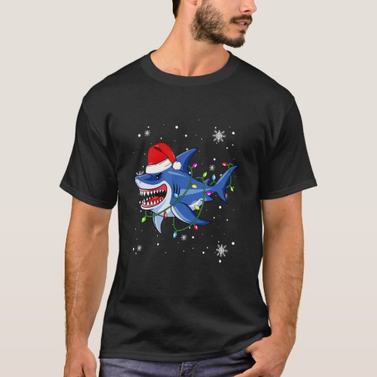 Kerstmis met kerstlampje met kerstkerstmis t-shirt (Voorkant)