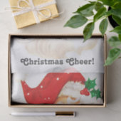 Kerstmis met  kerstman tissuepapier (Geschenk)