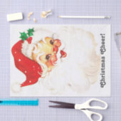 Kerstmis met  kerstman tissuepapier (Craft)