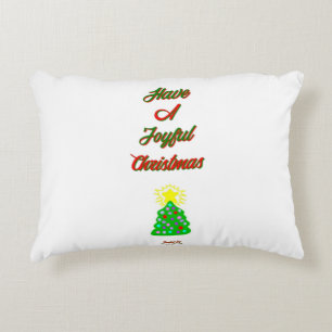 Kerstmis met kerstmis accent kussen