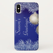 Kerstmis met kerstmis als groet van het seizoen Case-Mate iPhone case (Achterkant)