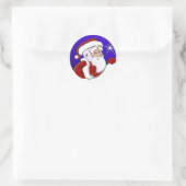 Kerstmis met kerstmis als sticker (Tas)