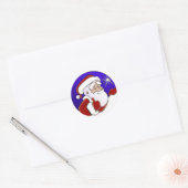 Kerstmis met kerstmis als sticker (Envelop)