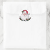 Kerstmis met kerstmis als sticker (Tas)