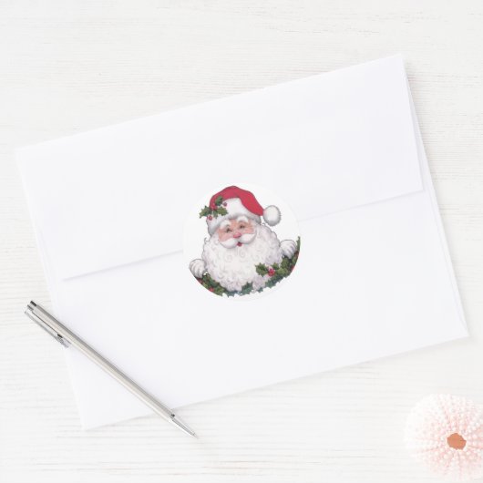 Kerstmis met kerstmis als sticker (Envelop)