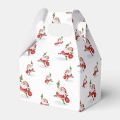 Kerstmis met kerstmis bedankdoosjes (Achterkant)