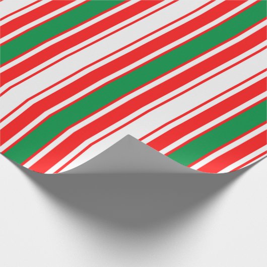 Kerstmis met kerstmis cadeaupapier (Hoek)