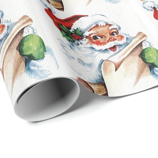 Kerstmis met kerstmis cadeaupapier (Rol Hoek)