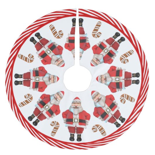 Kerstmis met kerstmis en koekjes kerstboom rok (Voorkant)