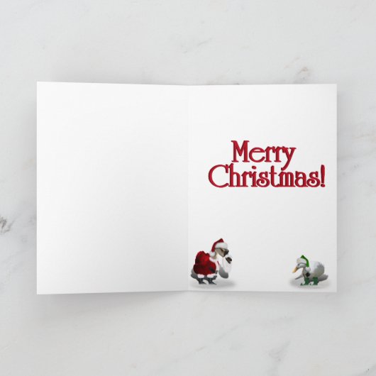 Kerstmis met kerstmis feestdagen kaart (Binnen)