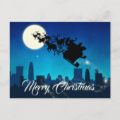 Kerstmis met kerstmis feestdagenkaart (Voorkant)