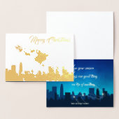 Kerstmis met kerstmis folie kaarten (Display)