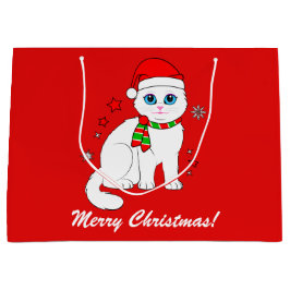 Kerstmis met kerstmis groot cadeauzakje