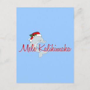 Kerstmis met Kerstmis in Hawaiian Feestdagenkaart